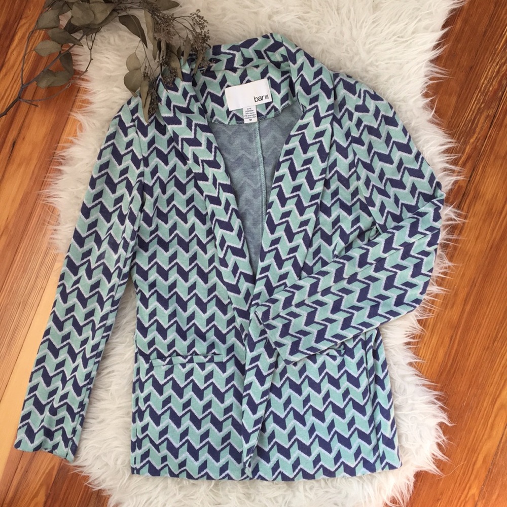 Bar lll Chevron Blazer